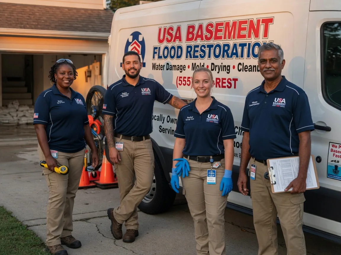 Basement Flood Cleanup company in Brookline, MO