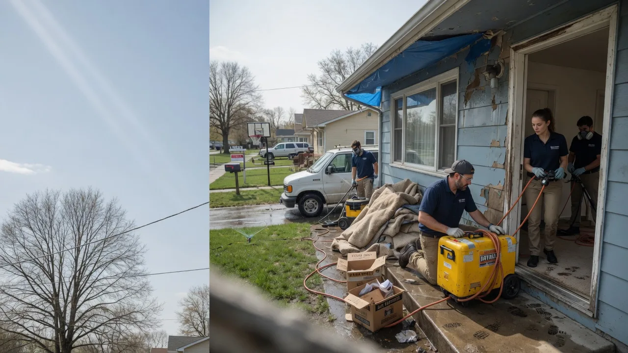 Basement Flood Cleanup in Brookline, MO near me